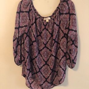 Michael Kors off shoulder shirt